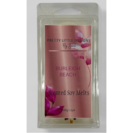 Burleigh Beach Soy Melts 2 Pack Round   