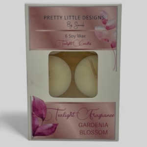 Gardenia Blossom Tealights 6 Pack
