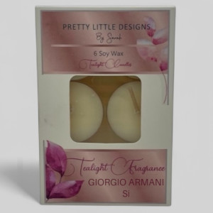 Giorgio Armani Si Tealights 6 Pack 