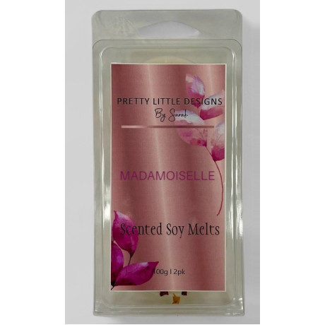 Mademoiselle Soy Melts 2 Pack Round  