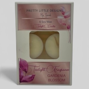 Gardenia Blossom Tealights 6 Pack